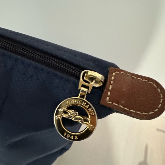 Longchamp Navy and Brown Tote Bag - Picture 4 of 16